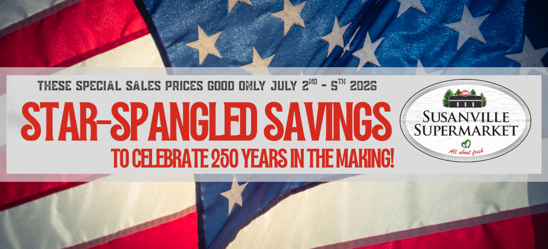 Star Spangled savings july 2nd to july 5th